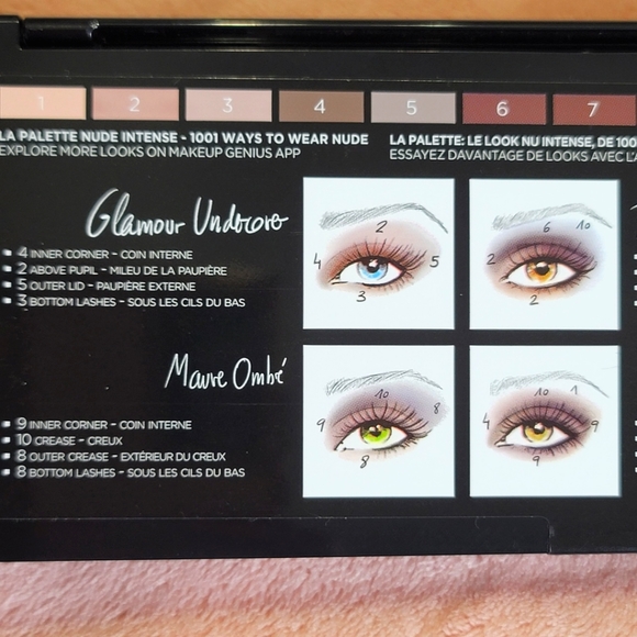 New Loreal Eyeshadow La Palette Nude Intense - Picture 3 of 4